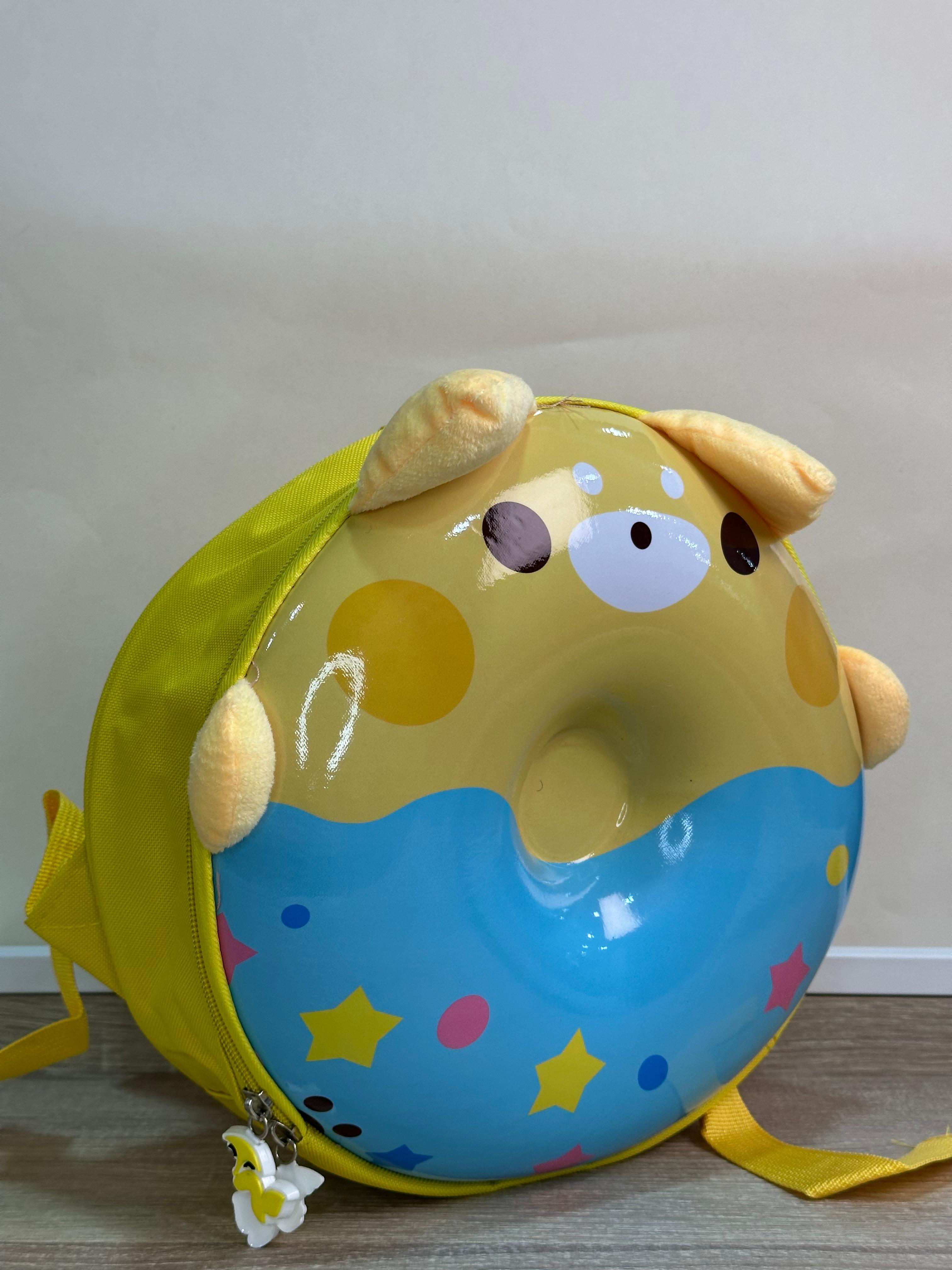 MALETA PVC DONA AMARILLO OSO